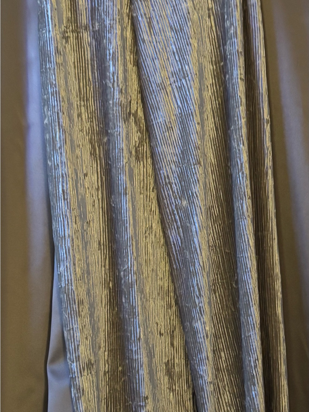 NWT Banana Republic Elegant, Soft, Silver Wide-Leg Pants